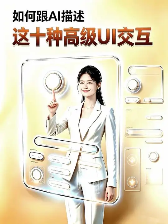 第30集｜如何让AI生成十种高级UI交互 #ai新星计划 #ai #vibecoding #每天学点ai #ai干货 @DOU+小助手