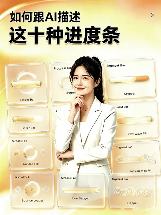 第31集｜如何告诉AI生成这十种进度条 #ai新星计划 #ai #vibecoding #每天学点ai #ai干货